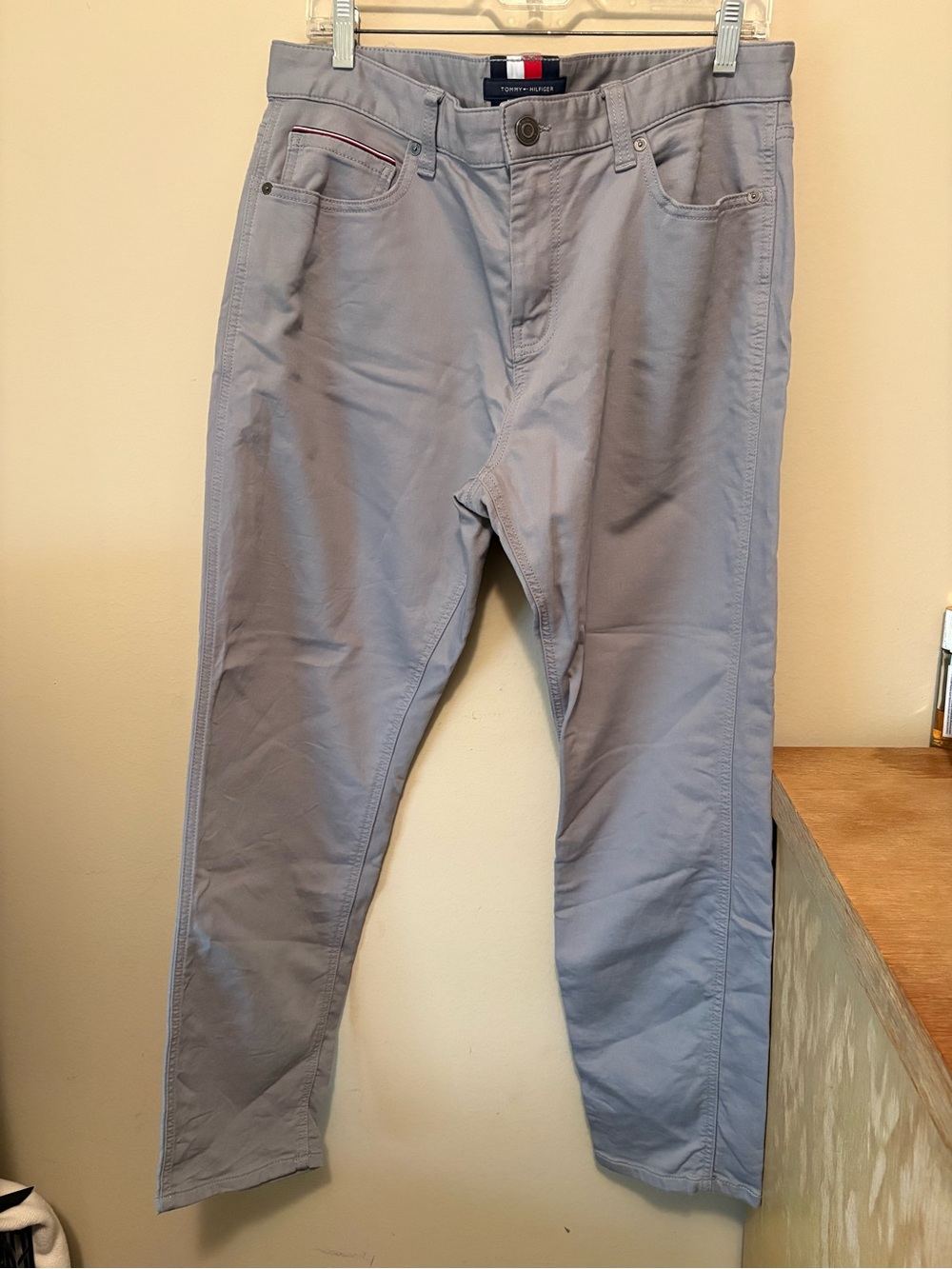 Tommy Hilfiger Light Gray Chino Pants